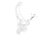 Front Left/Right ABS Wheel Speed Sensor 31362356 32279594 Compatible With VOLVO S90 II (234) & V90 II Estate (235) & XC60 II (246) & XC90 II (256)